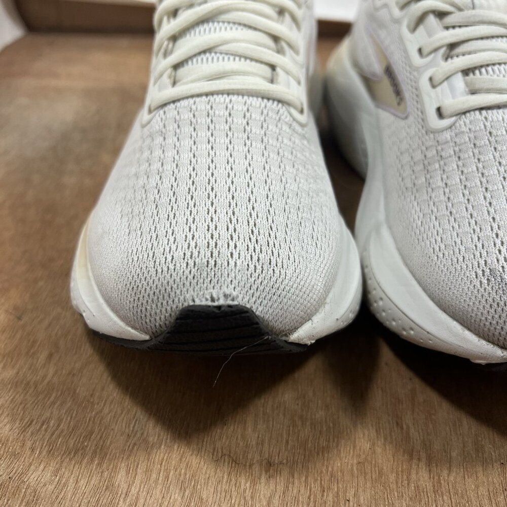 Brooks Glycerin 21 Women Size 7 White Running Shoes - Picture 3 of 11